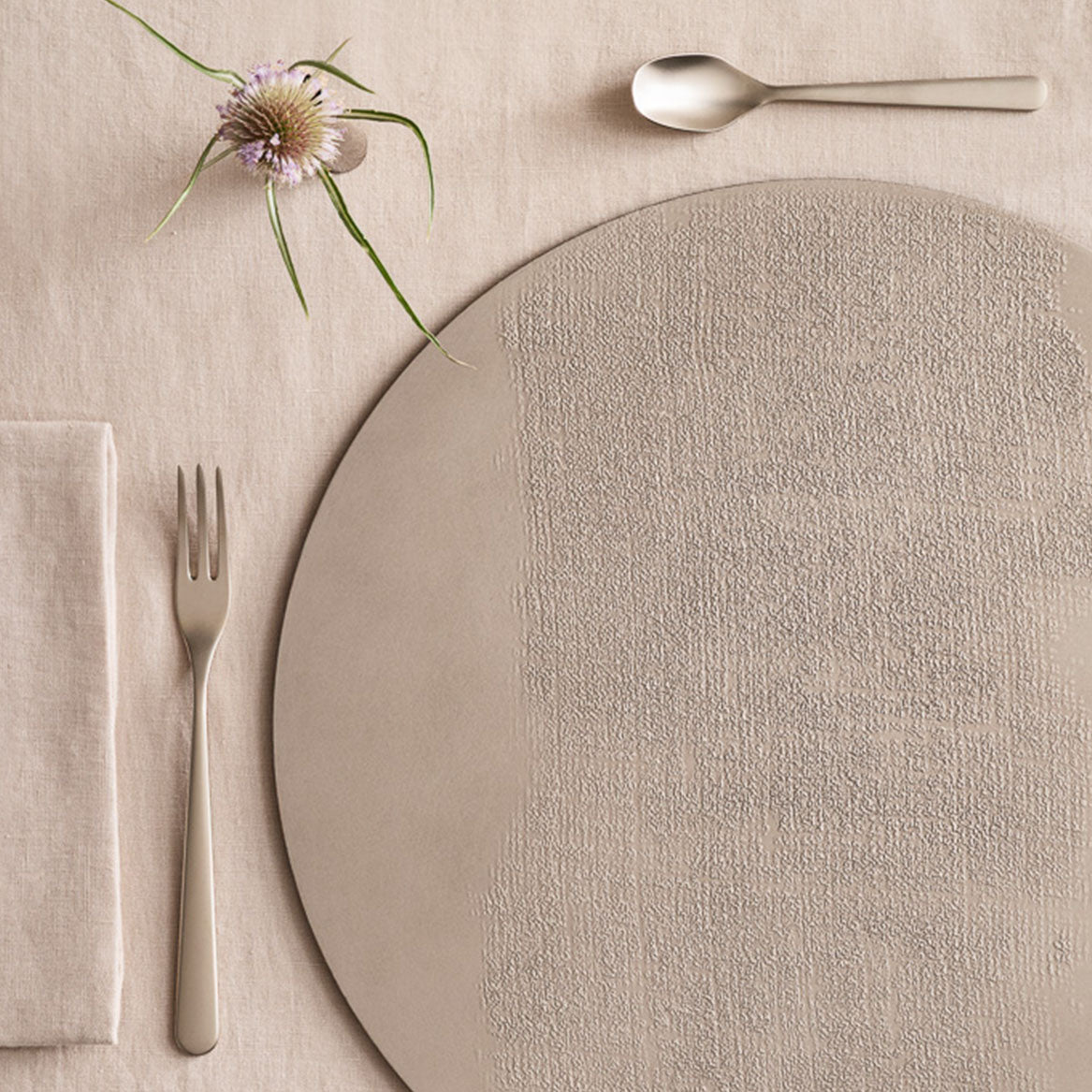 Sottopiatto Armature Platino - Decoro 70