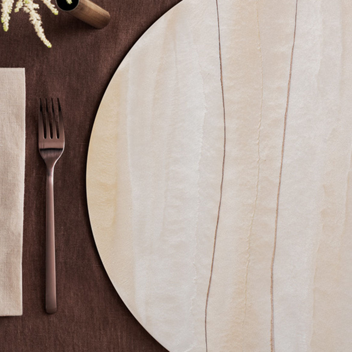 Sottopiatto Nacre Avorio - Decoro 100