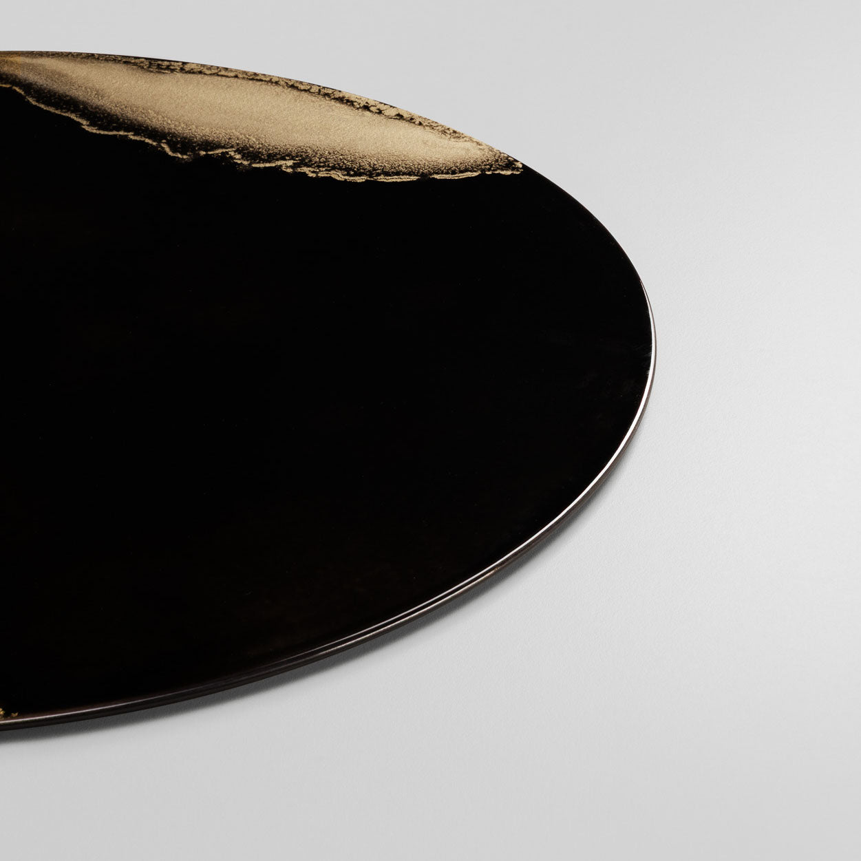 Sottopiatto Inchiostro Nero oro - Decoro 50