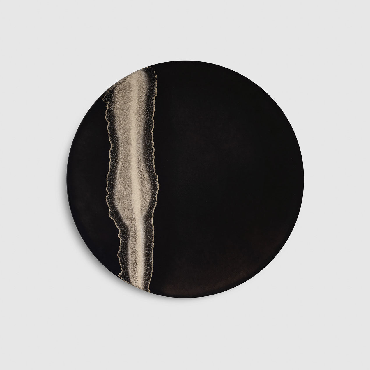 Sottopiatto Inchiostro Nero oro - Decoro 90