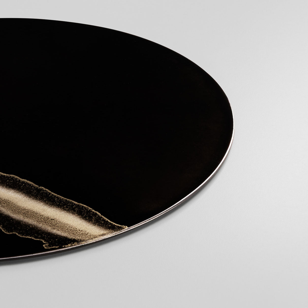 Sottopiatto Inchiostro Nero oro - Decoro 90