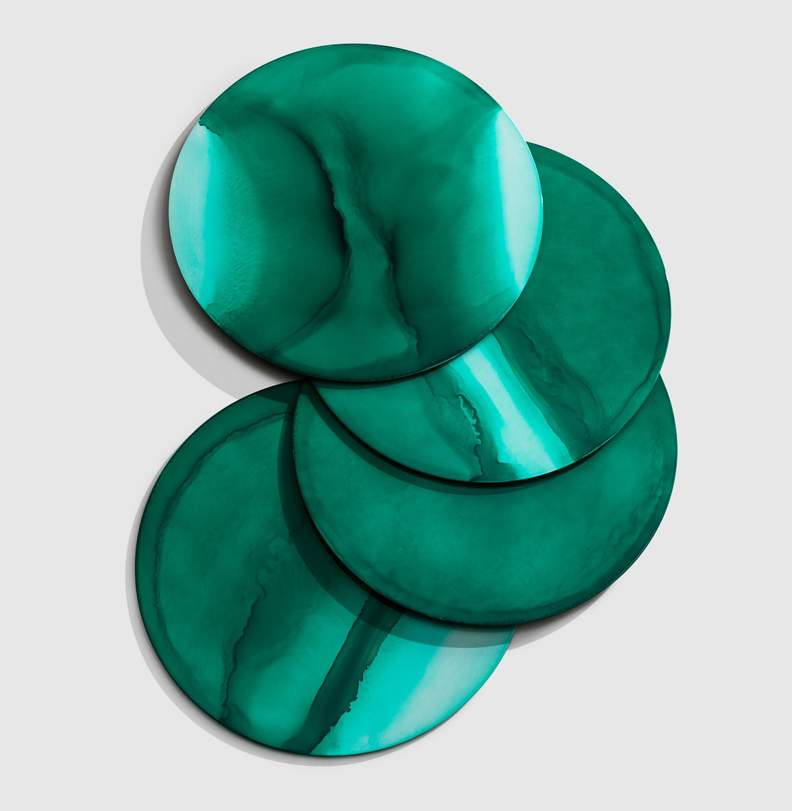 Sottopiatto Inchiostro Malachite - Decoro 90