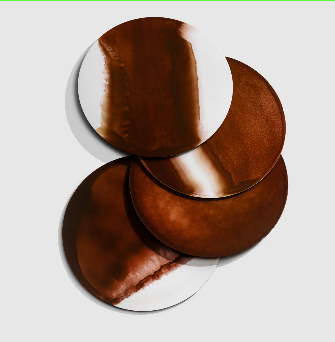 Sottopiatto Inchiostro Terra - Decoro 100