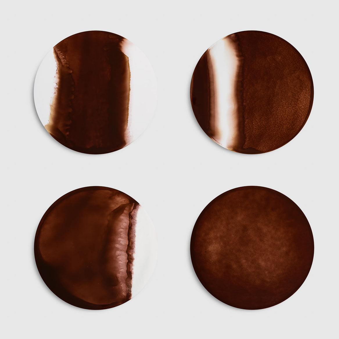 Sottopiatto Inchiostro Terra - Decoro 100