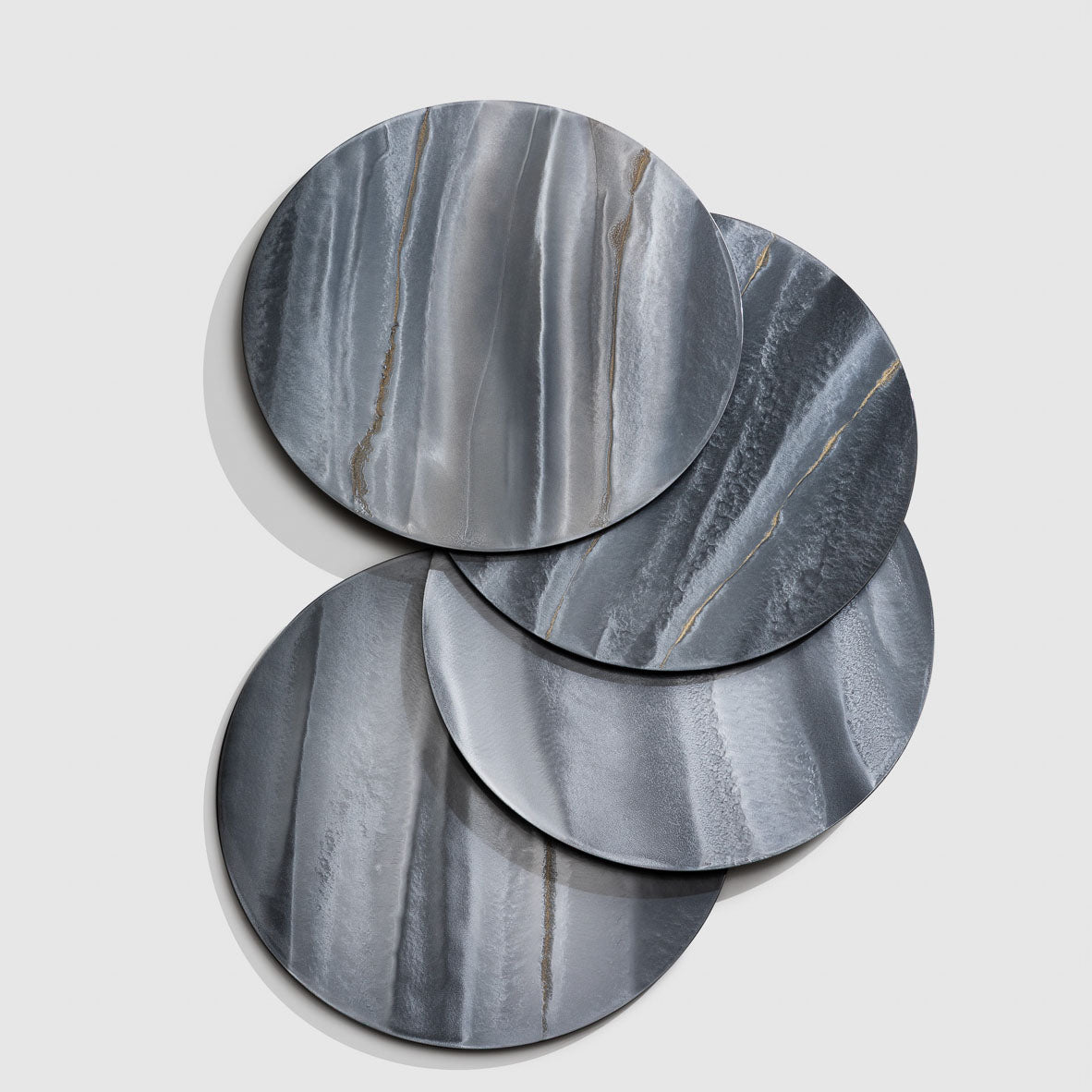 Sottopiatto Nacre Cenere - Decoro 100