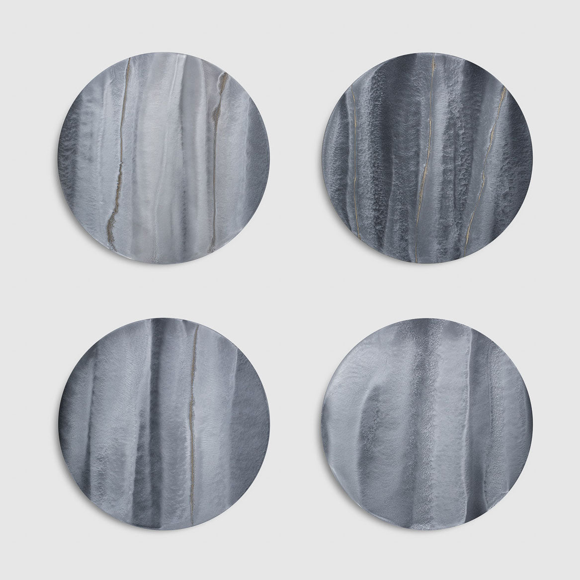 Sottopiatto Nacre Cenere - Decoro 30