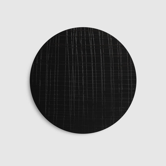 Sottopiatto Tracce Carbone - Decoro 110