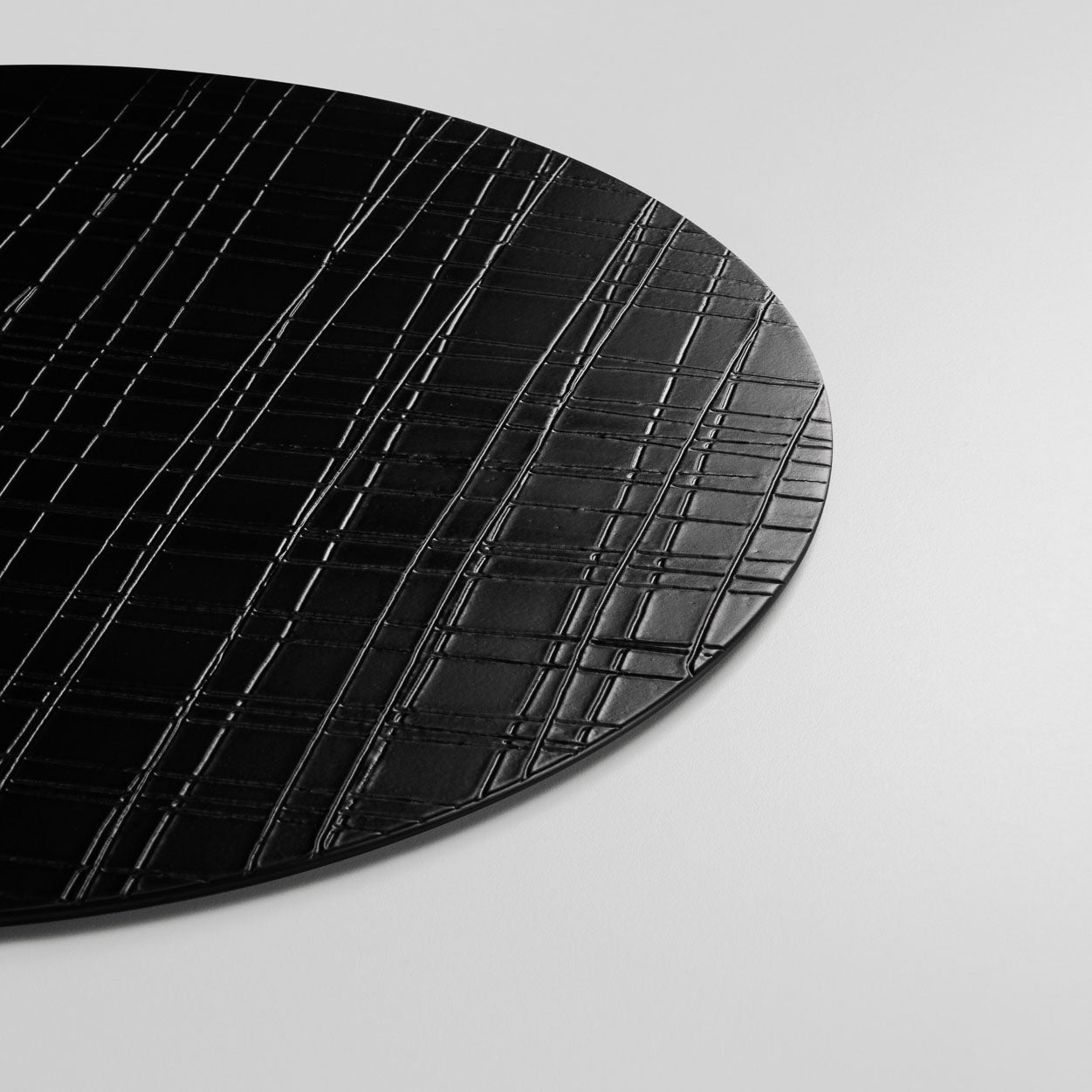 Sottopiatto Tracce Carbone - Decoro 110