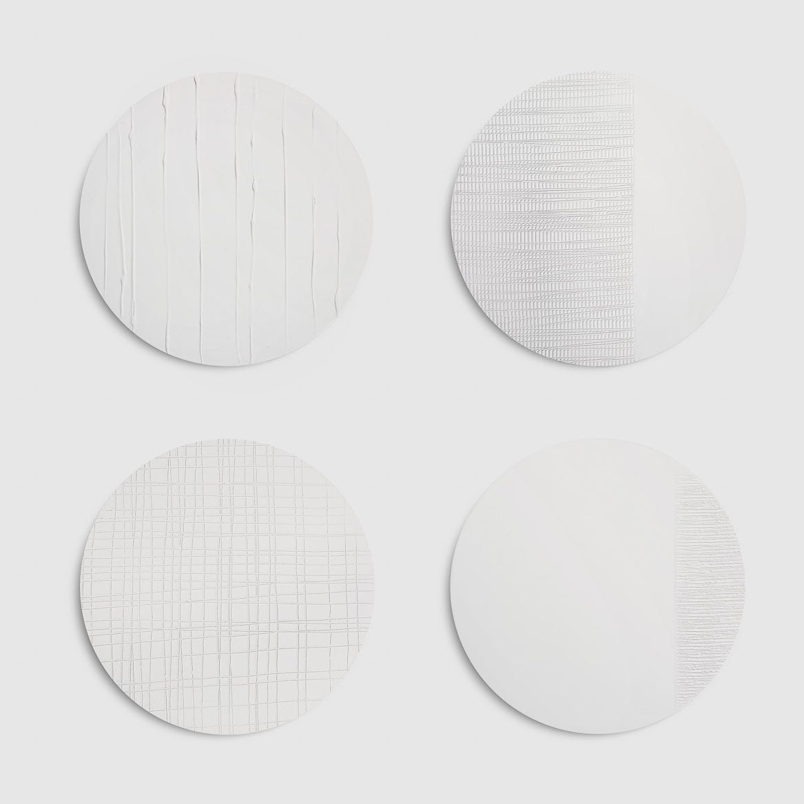 Sottopiatto Tracce Gesso - Decoro 100